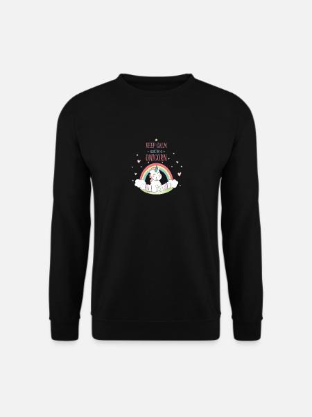 Unicorn - Unisex Pullover - Schwarz