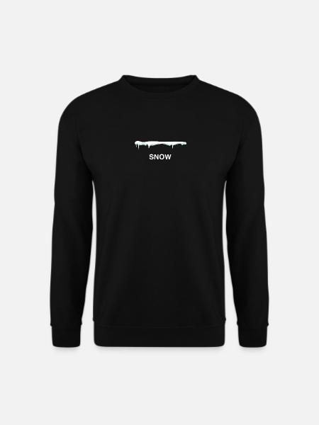 Snow - Unisex Sweatshirt - black