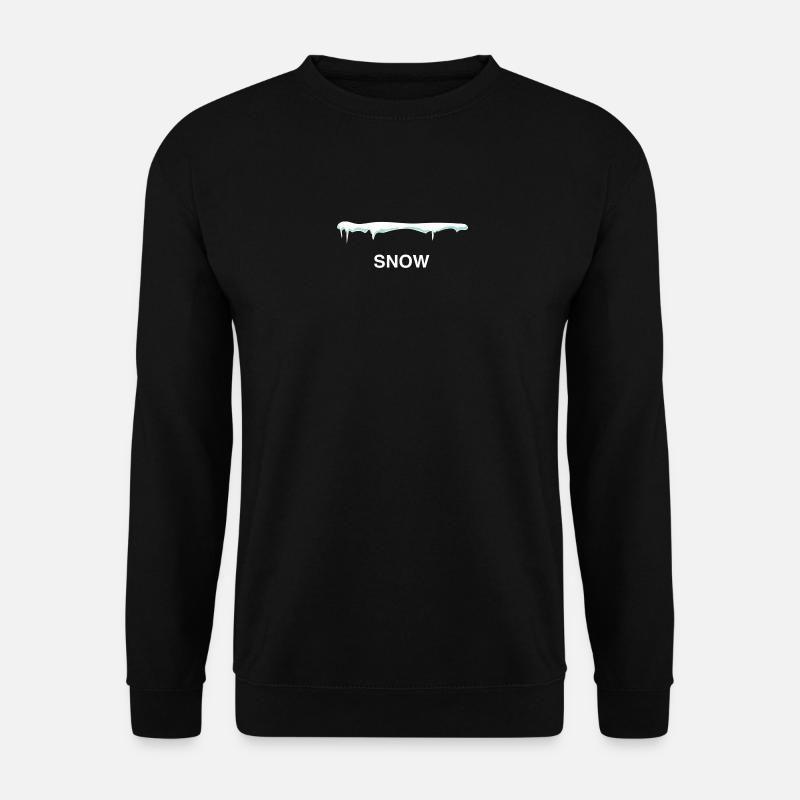 Snow - Unisex Sweatshirt - black