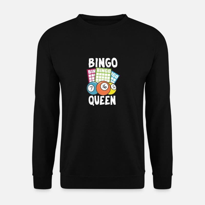 Bingo Queen - Unisex Pullover - Schwarz