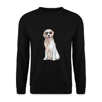 Drôle de chien - Sweat-shirt Unisexe - noir - Devant - Alina (178cm) & Michal (187cm)