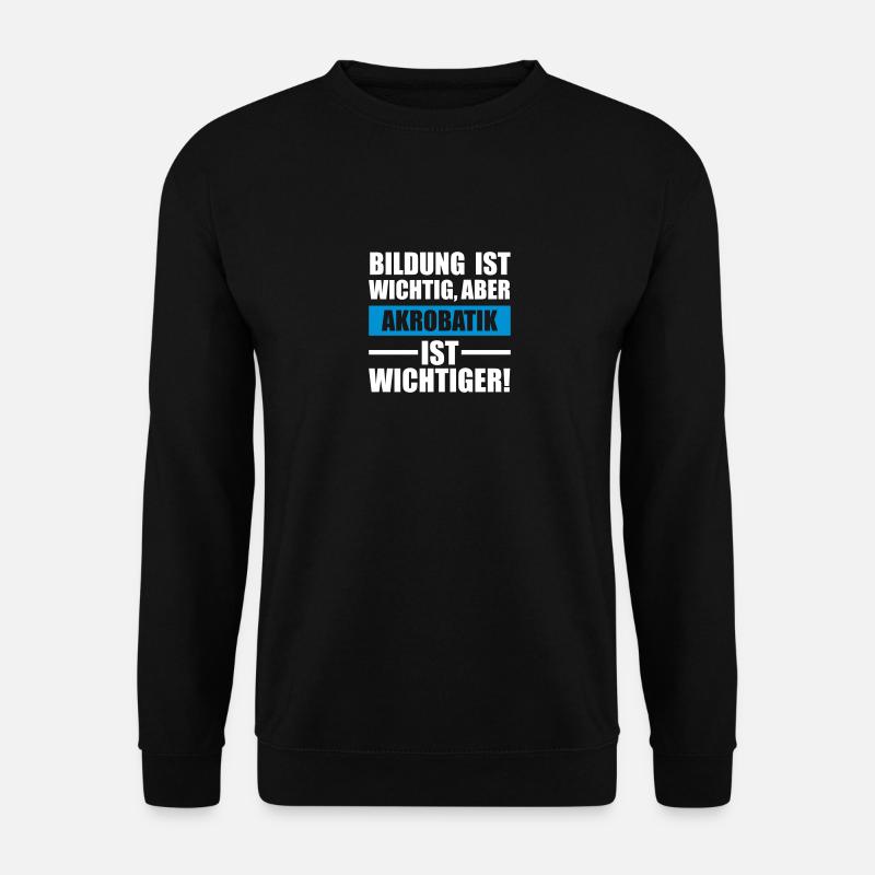 Akrobatik Sportart - Unisex Pullover - Schwarz