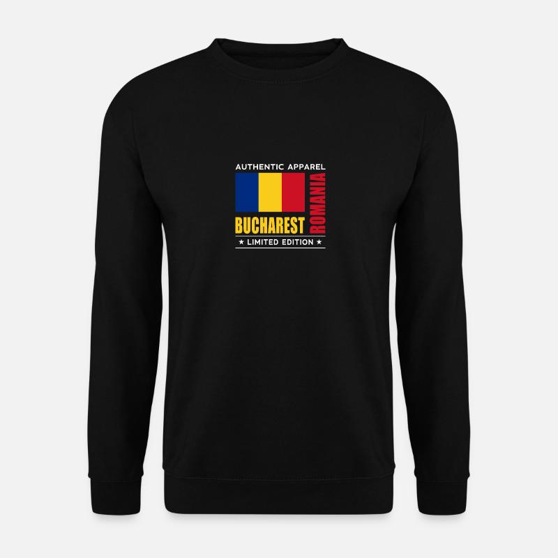 Bucharest - Unisex Sweatshirt - black