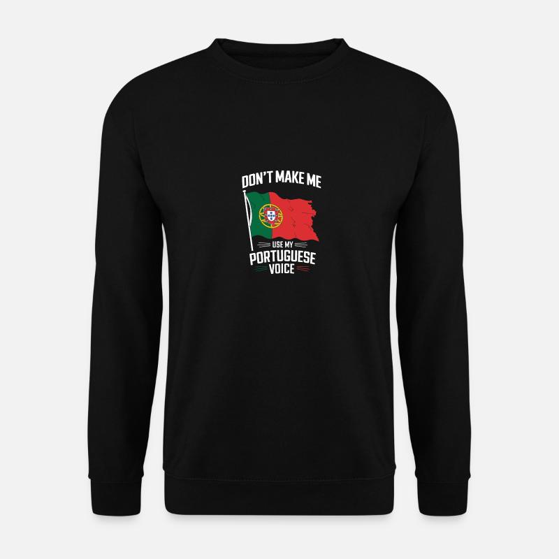 Voix Portugaise - Sweat-shirt Unisexe - noir
