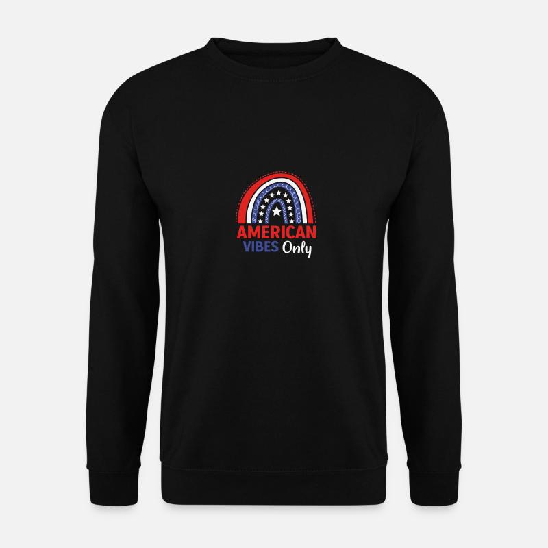 American vibes only - Unisex Pullover - Schwarz