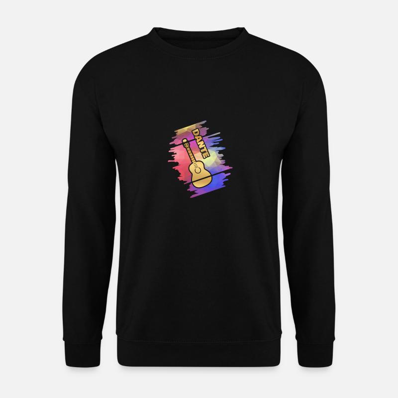 Guitar Guitar Playing Guitar Dante - Unisex Sweatshirt - black