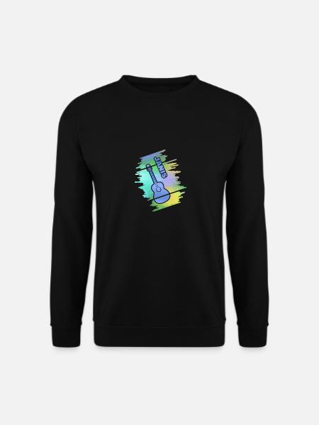 Guitare Janis - Sweat-shirt Unisexe - noir