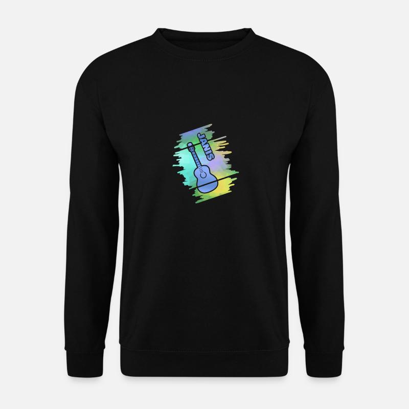 Guitar Janis - Unisex Sweatshirt - black