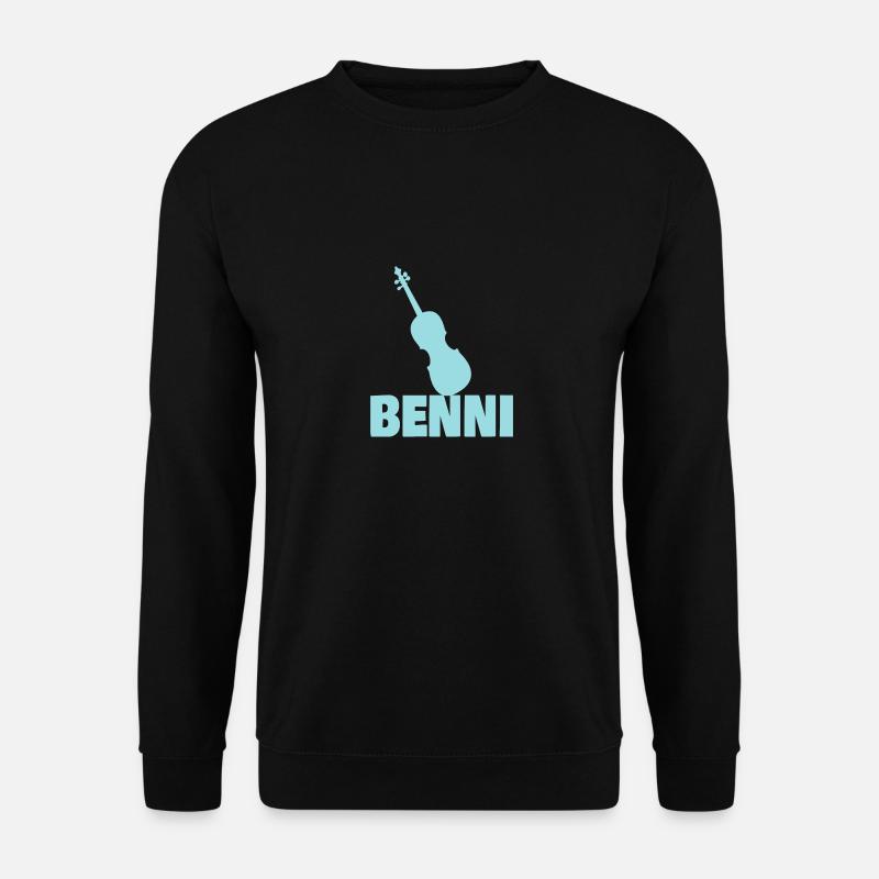 Benni als Bratsche - Unisex Pullover - Schwarz