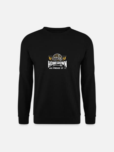Einheimisch und stolz darauf - Unisex Pullover - Schwarz