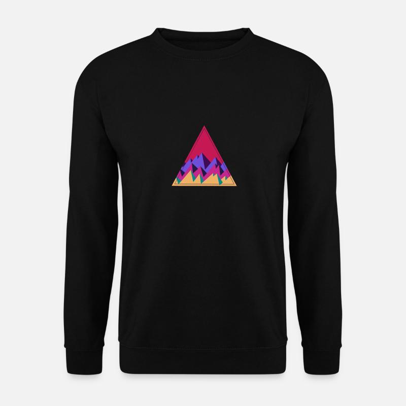 Bergmensch - Unisex Pullover - Schwarz