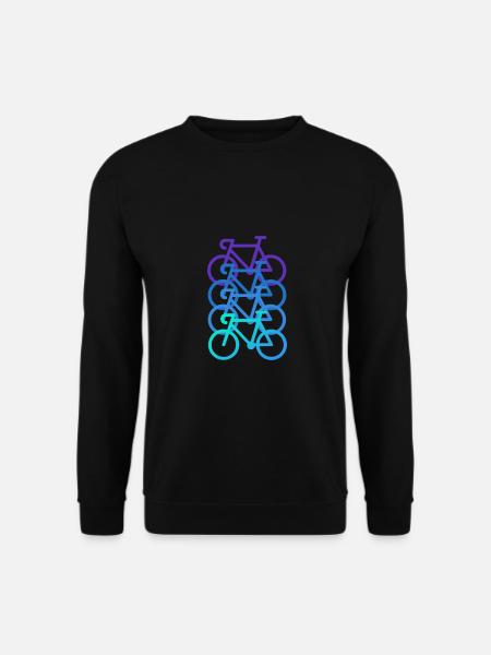 Biker Vélo Cycliste Parfait Adjot Cadeau - Sweat-shirt Unisexe - noir