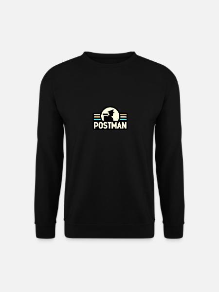 Postbote - Unisex Pullover - Schwarz