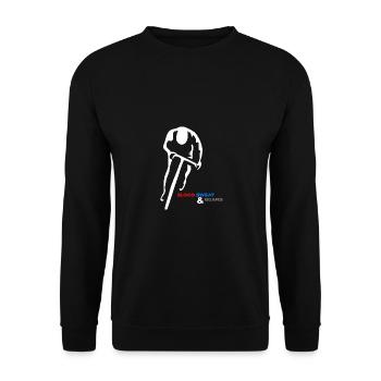 Sueur de sang et engrenages 6 - Sweat-shirt Unisexe - noir - Devant - Alina (178cm) & Michal (187cm)