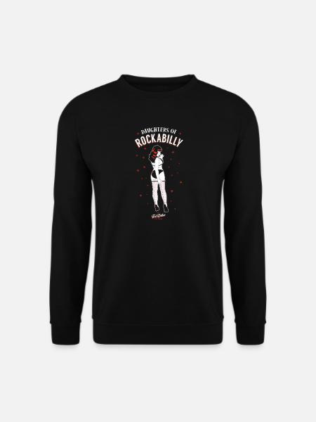 Daughters of Rockabilly - Unisex Sweatshirt - black