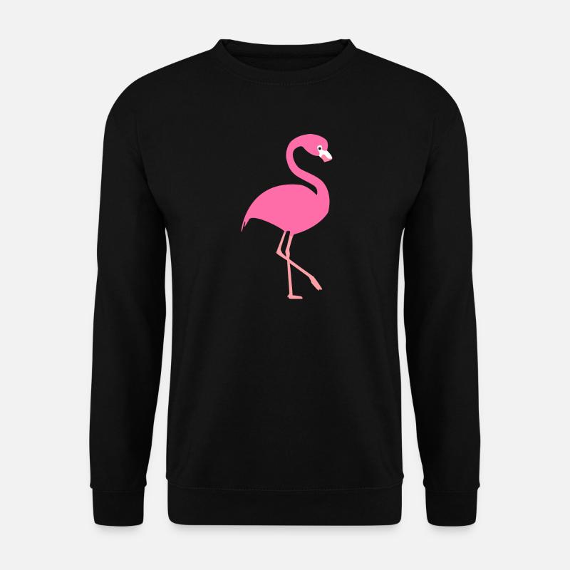 Flamingo - Unisex Pullover - Schwarz