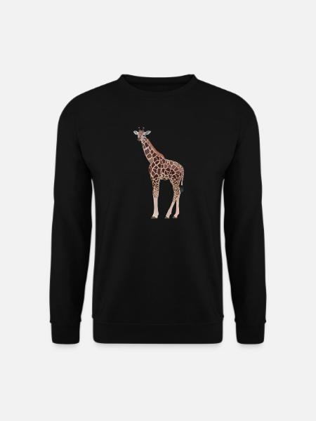 Gina, Giraffe - Unisex Sweatshirt - black