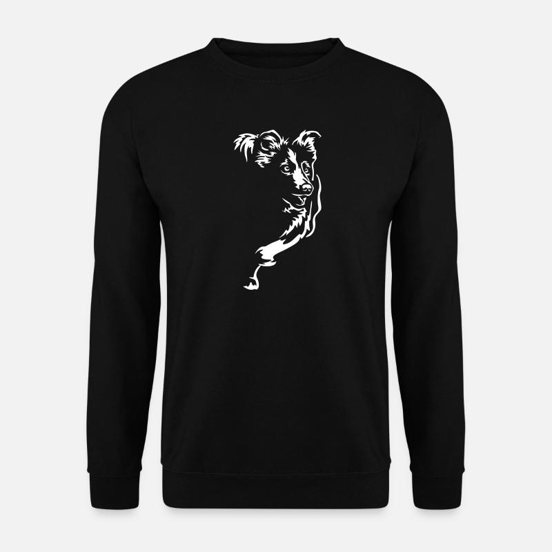 Border Collie "Black Edition" - Unisex Pullover - Schwarz