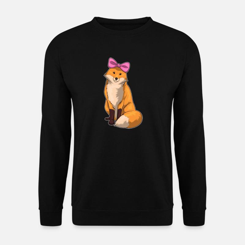 Arc de renard - Sweat-shirt Unisexe - noir