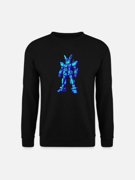 Méca Lapin III - Sweat-shirt Unisexe - noir