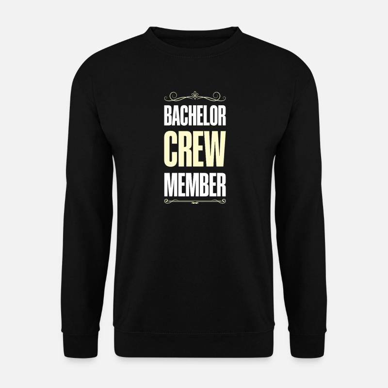 Bachelor Crew - Unisex Pullover - Schwarz
