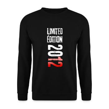 LIMITED EDITION 2012 - Sweat-shirt Unisexe - noir - Devant - Alina (178cm) & Michal (187cm)