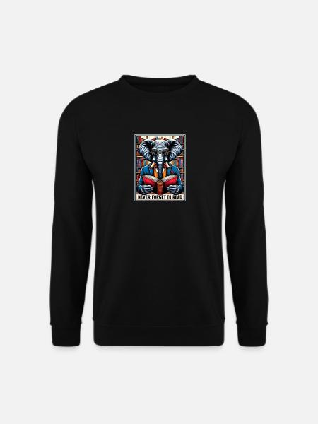 Do not Forget to Read - Unisex Sweatshirt - black