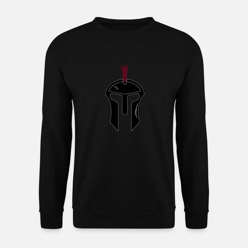 Sparta Helm - Unisex Pullover - Schwarz