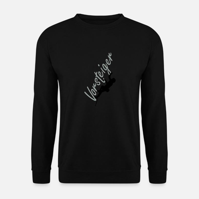 Lead climber - Unisex Sweatshirt - black