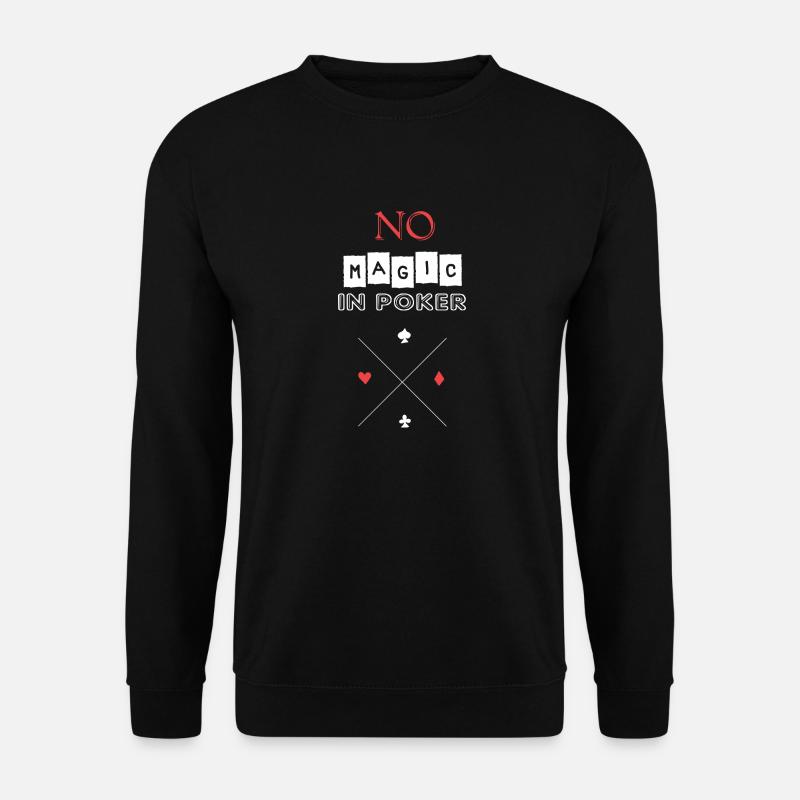 Poker - Unisex Pullover - Schwarz