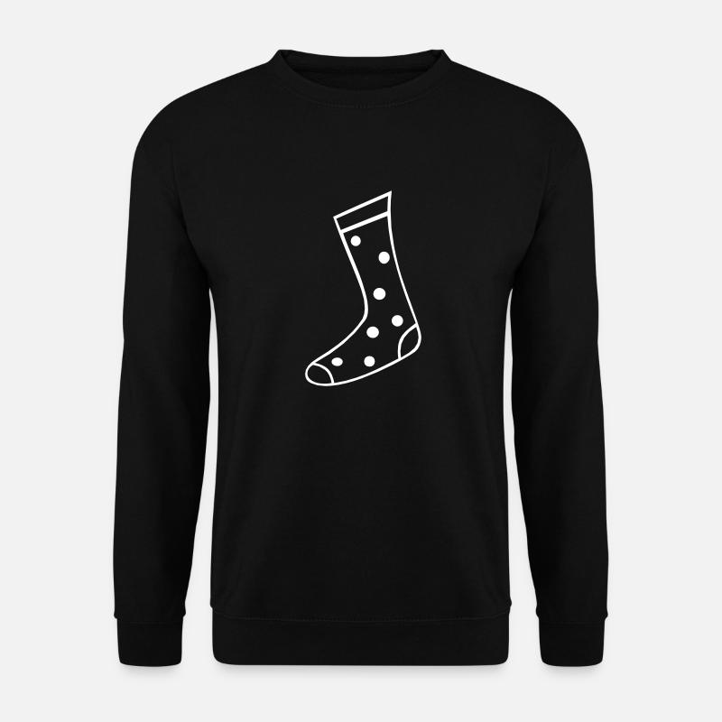 Nikolaus Socke - Unisex Pullover - Schwarz