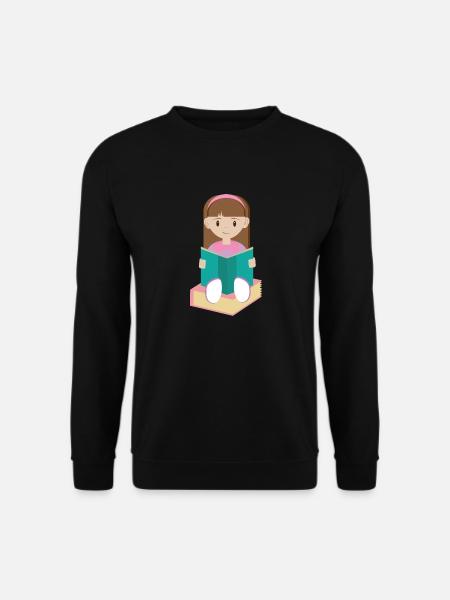 Schulanfang Maedchen 03 0225 - Unisex Pullover - Schwarz
