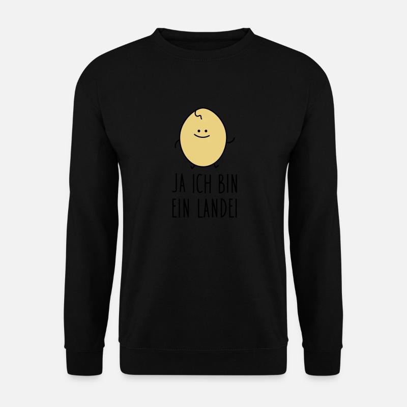 Ein Landei - Unisex Pullover - Schwarz