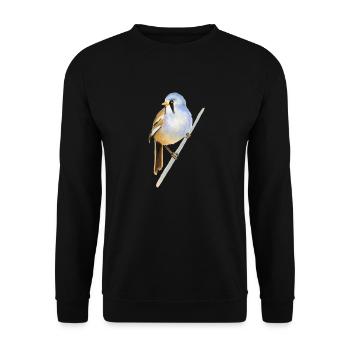M. Bartmeise - Sweat-shirt Unisexe - noir - Devant - Alina (178cm) & Michal (187cm)