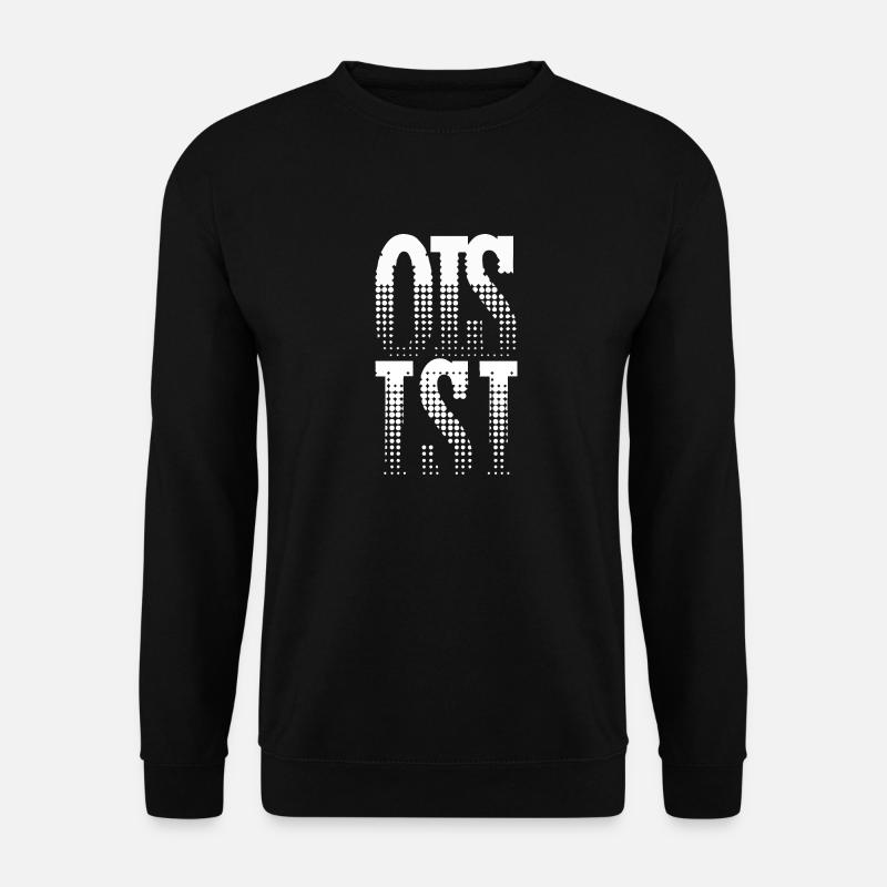 Bavarian dialect saying - Unisex Sweatshirt - black