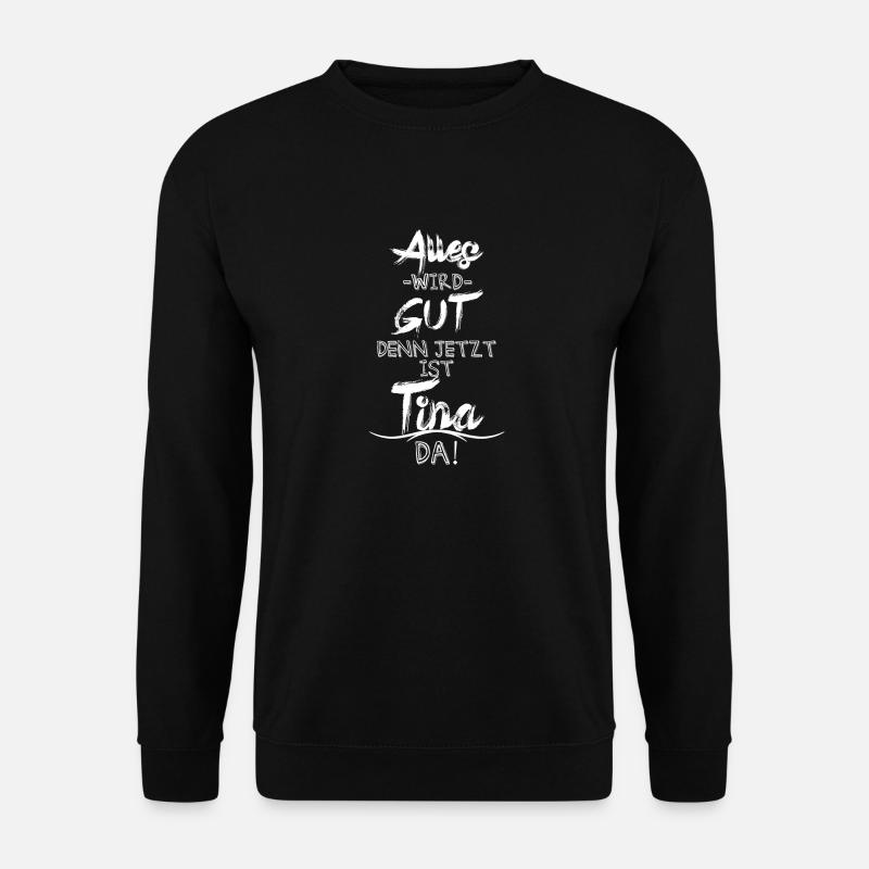 tina - Unisex Pullover - Schwarz