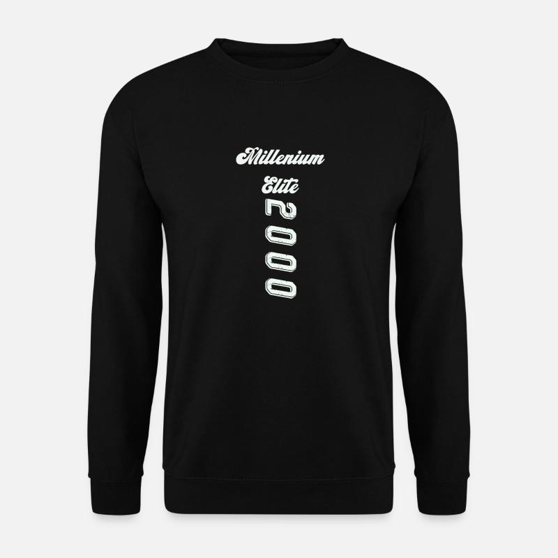2000 - Unisex Pullover - Schwarz