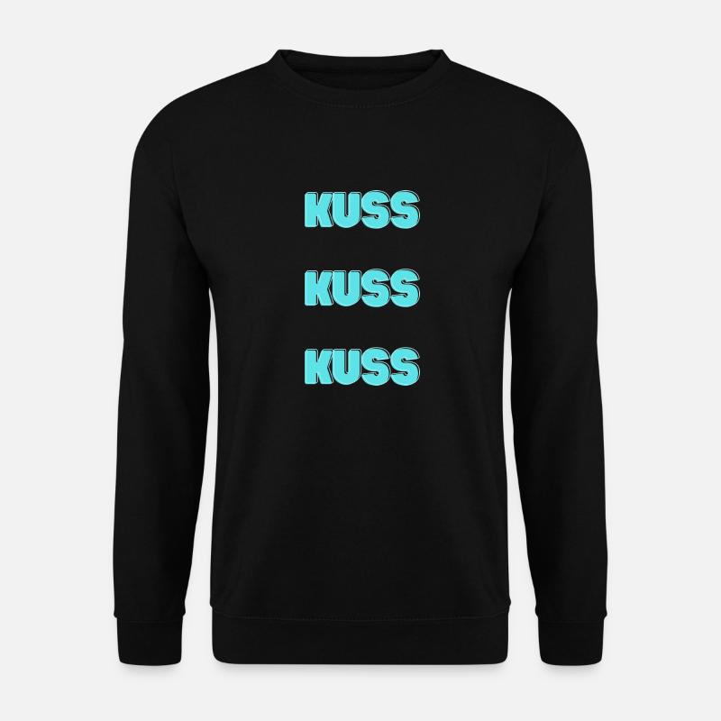 kuss - Unisex Pullover - Schwarz