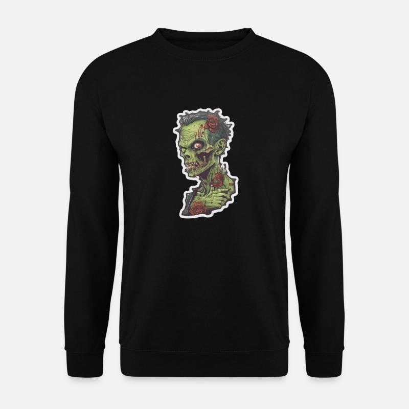 Helloween Zombi - Unisex Pullover - Schwarz