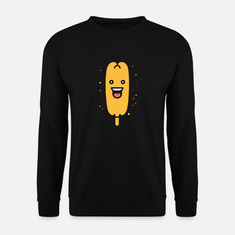 Mais Hundefutter - Unisex Pullover - Schwarz