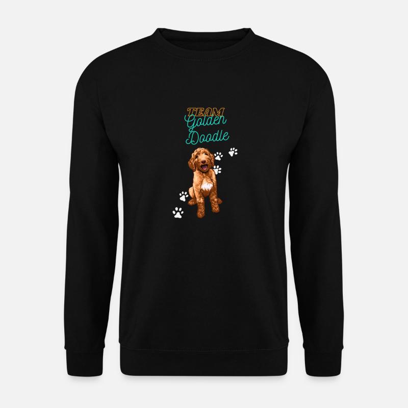 Team Golden Doodle - Unisex Pullover - Schwarz