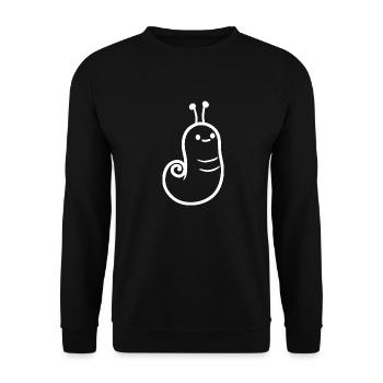 Slug 3 - Unisex Pullover - Schwarz - Vorne - Alina (178cm) & Michal (187cm)