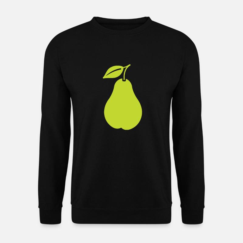 Birne - Unisex Pullover - Schwarz