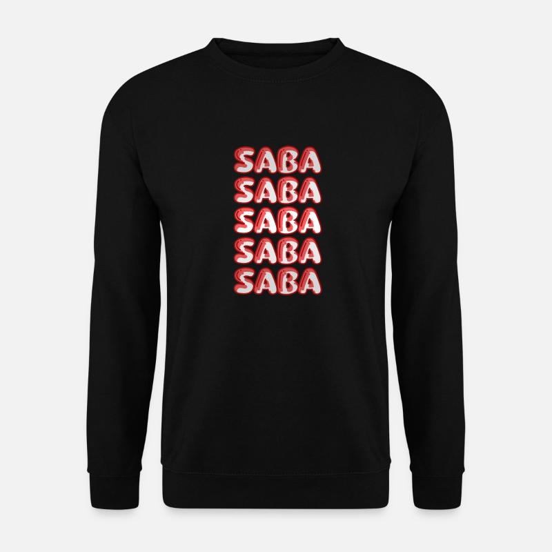 Saba comme un voyage - Sweat-shirt Unisexe - noir