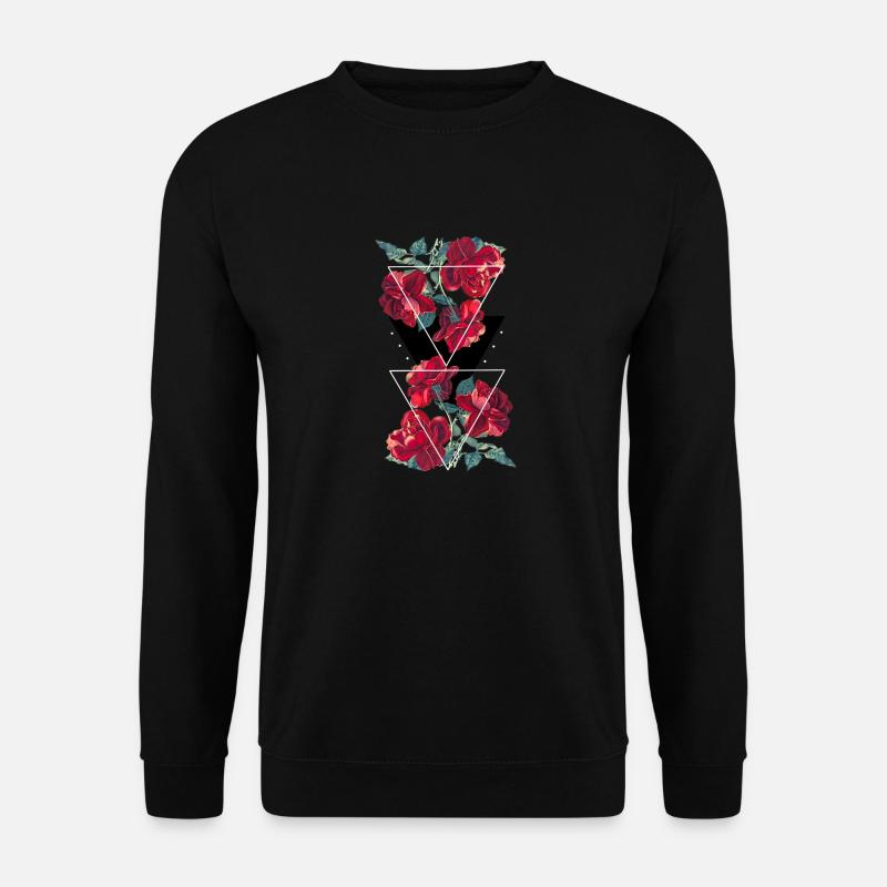 Roses - Unisex Pullover - Schwarz