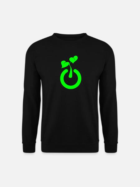 Just switch off in the garden / plants - Unisex Sweatshirt - black