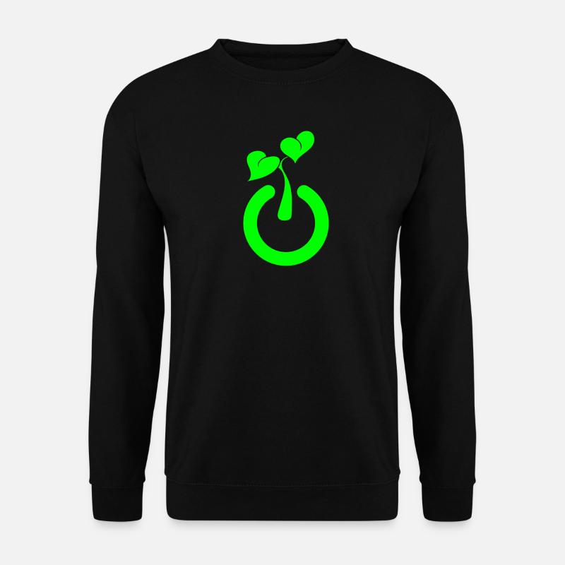 Einfach mal abschalten im Garten /Pflanzen - Unisex Pullover - Schwarz