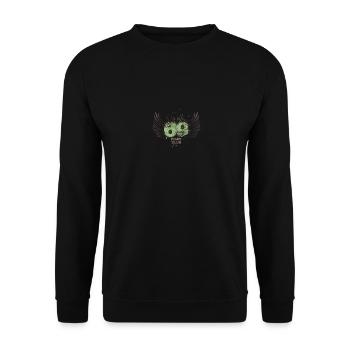Fight Club 69 - Unisex Sweatshirt - black - Front - Alina (178cm) & Michal (187cm)