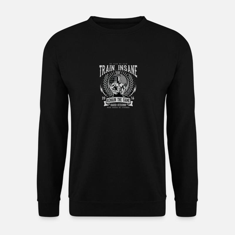 Gym - Unisex Pullover - Schwarz
