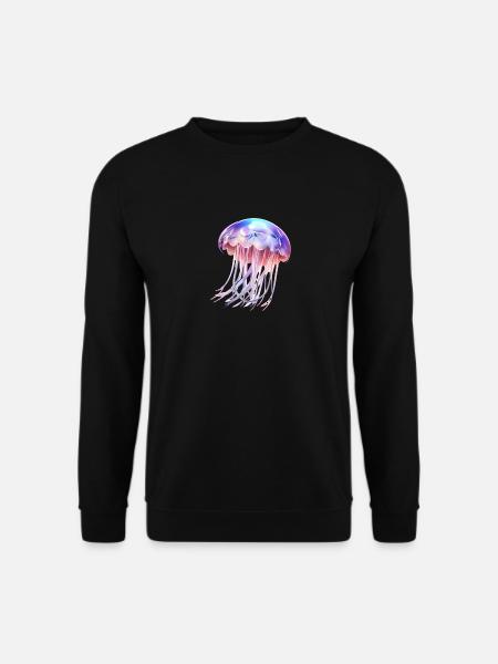 Shiny Qualle - Unisex Pullover - Schwarz